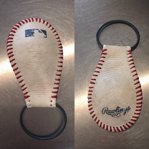 2 Official MLB /MiLB  Leather Baseball Keychain - Picture 3 of 8